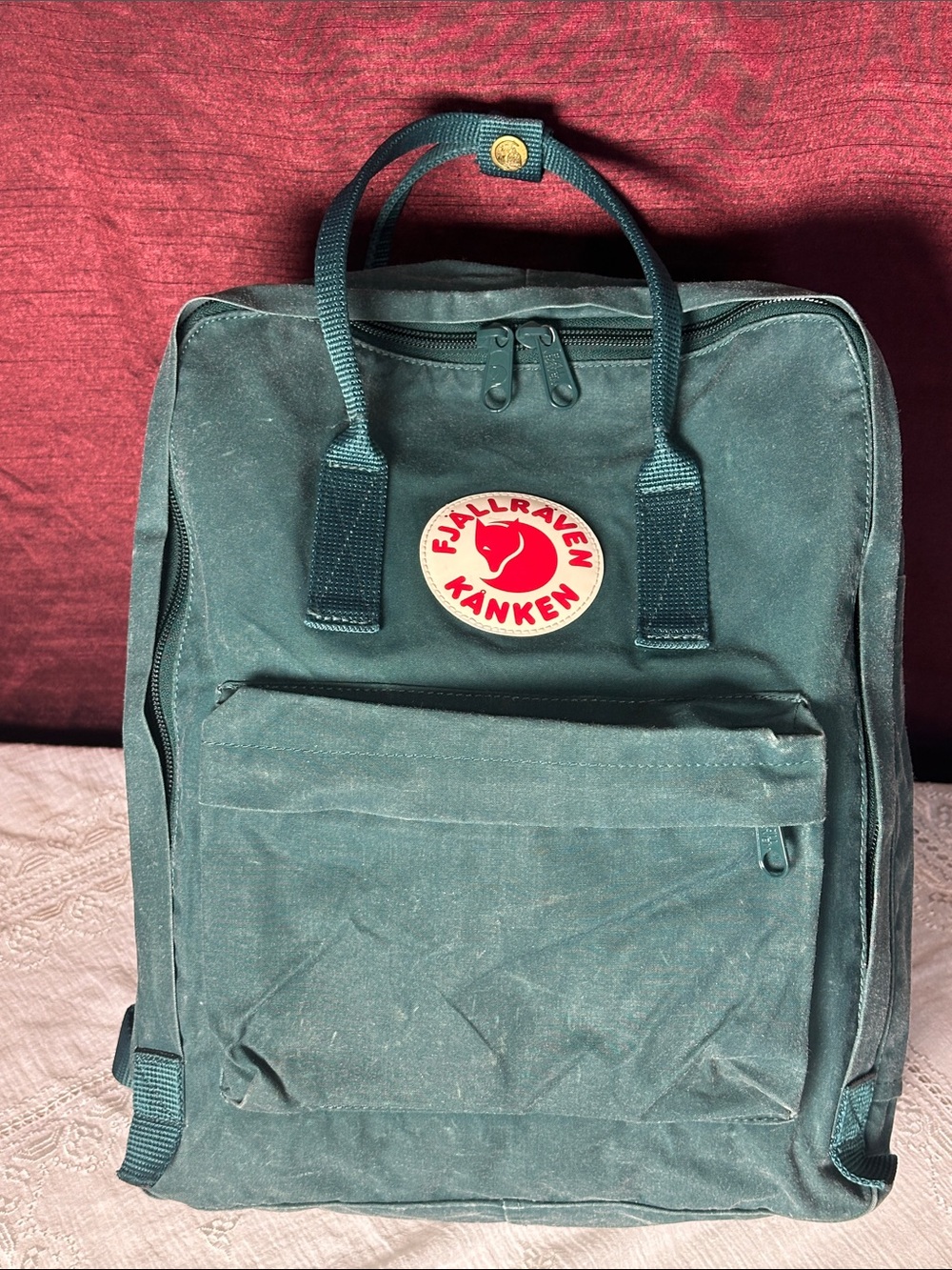 Fjällräven Kånken Classic Backpack Frost Green 🦊